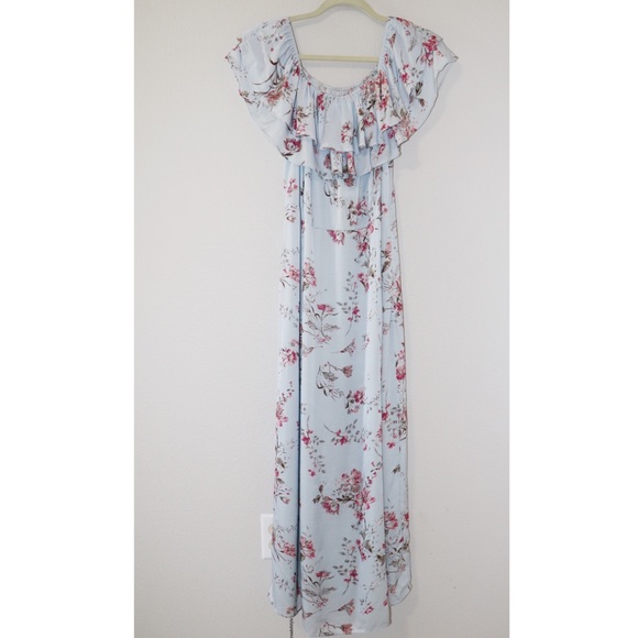 ZARA Floral Print Maxi Dress - Picture 4 of 12